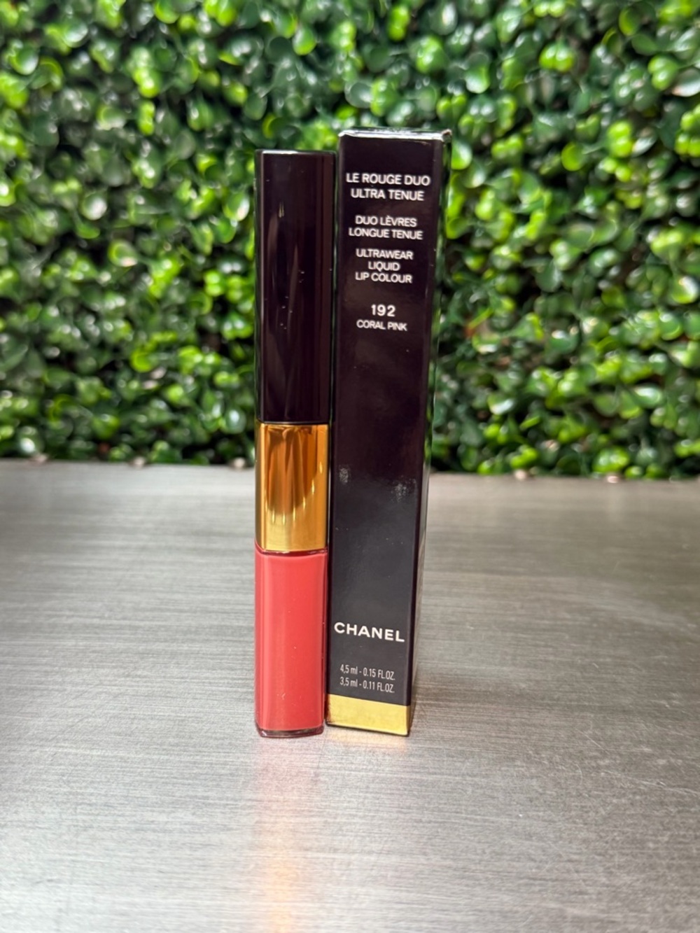 192 Coral Pink-Chanel Le Rouge Duo Ultra Tenue Liquid Lip Cooler